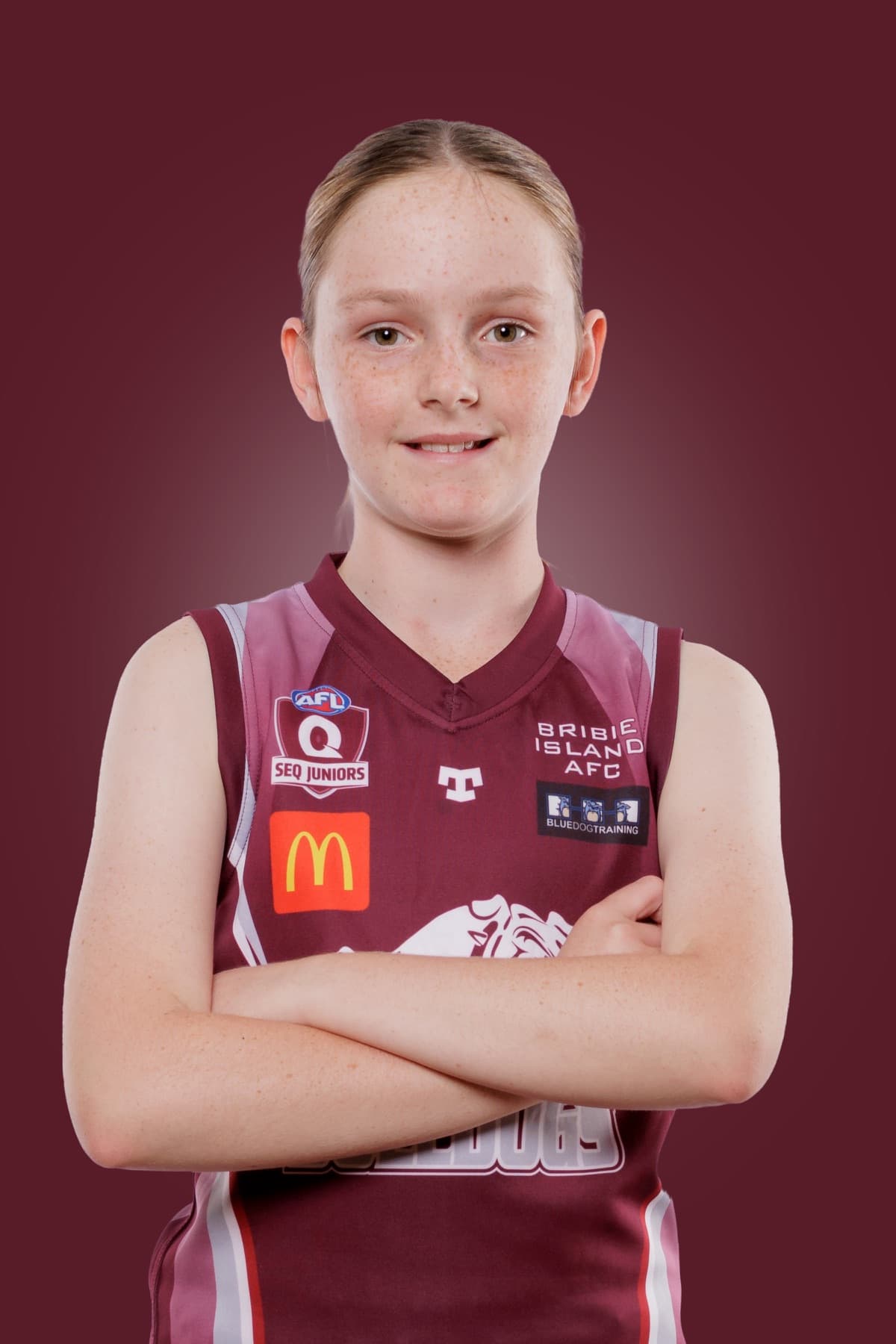AFL individual player portrait by Digital Barista