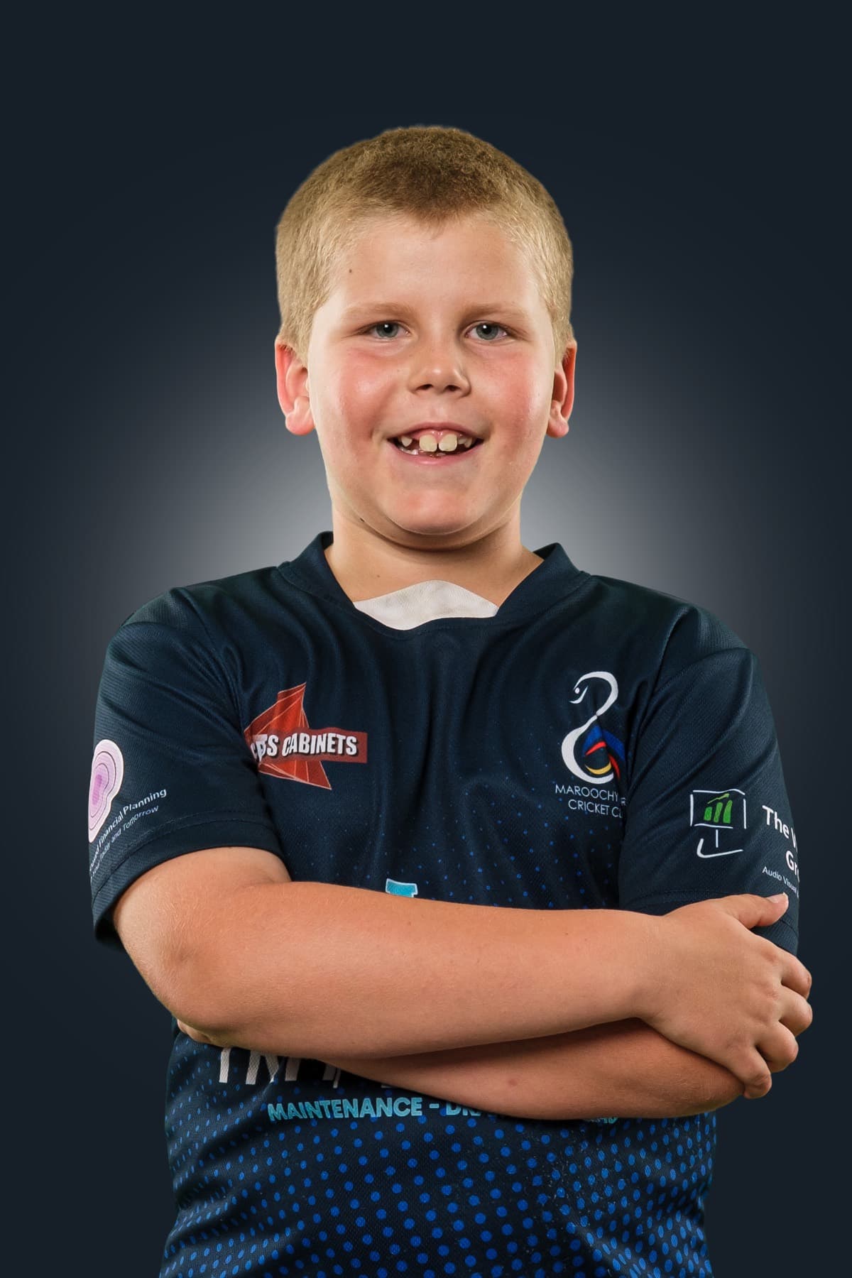 Cricket individual player portrait by Digital Barista